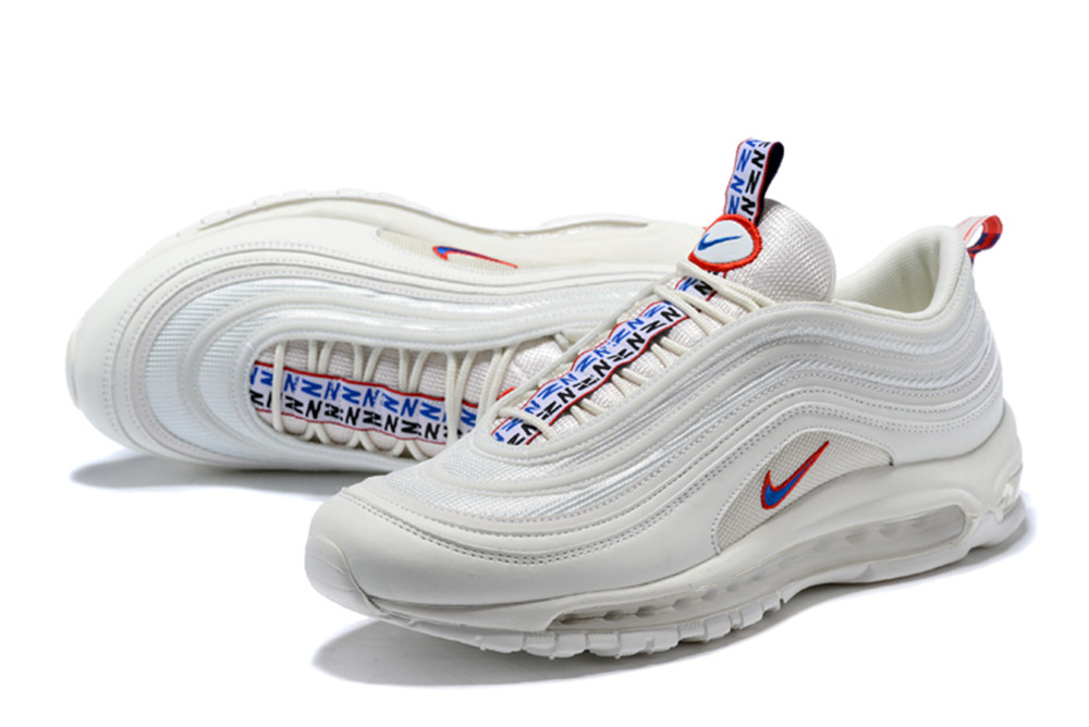 2018 Nike Air Max 97 TT PRM White Red Blue